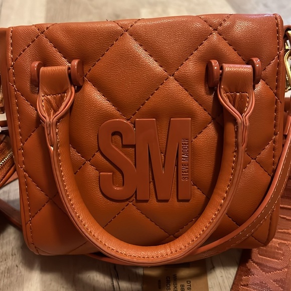 NEW Steve Madden whiskey spice crossbody with mini wallet - Picture 8 of 16
